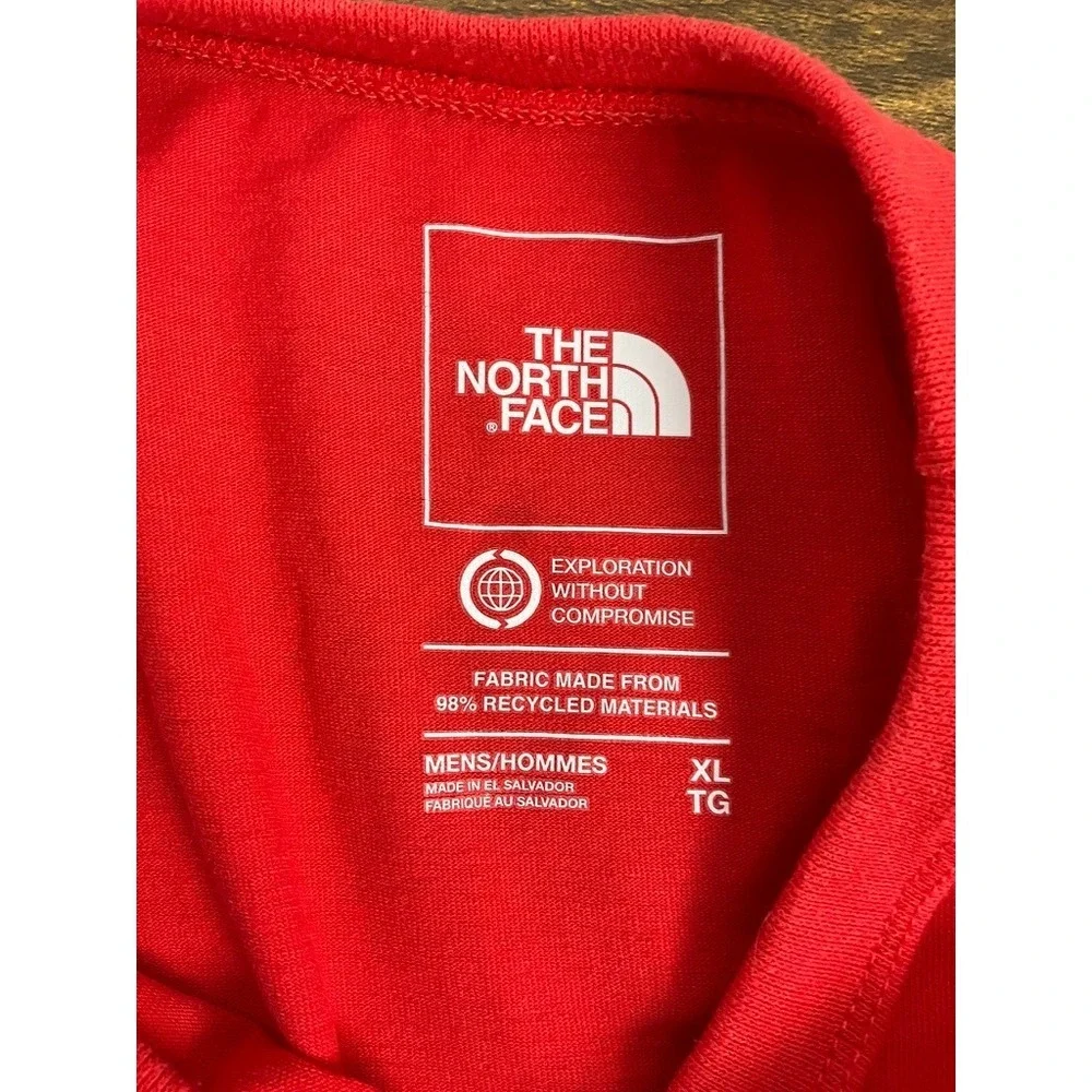 The North Face Red Year of the Tiger Long Sleeve T Shirt‎ Men's Size XL